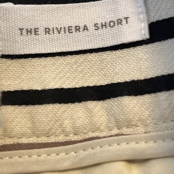 LOFT Riviera Shorts Size 6 Striped Chino Cotton Preppy Casual Summe - Picture 5 of 7